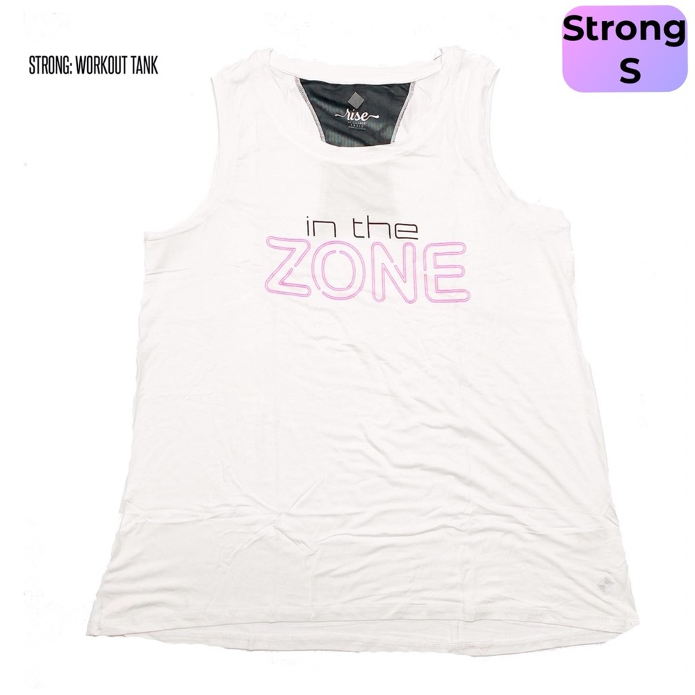 LuLaRoe Rise Strong Workout Tank Top, S